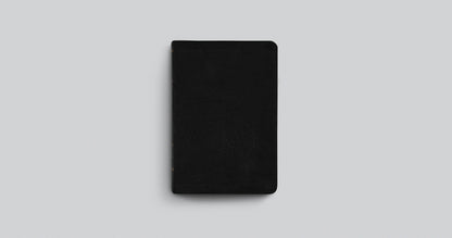 ESV Study Bible, Personal Size, Genuine Leather, Black