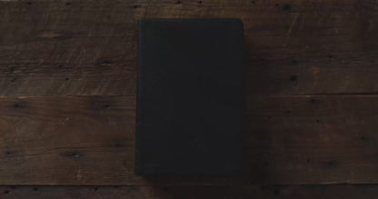 ESV Study Bible, Personal Size, Genuine Leather, Black